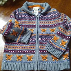 Toddler Winter Cardigan Sweater